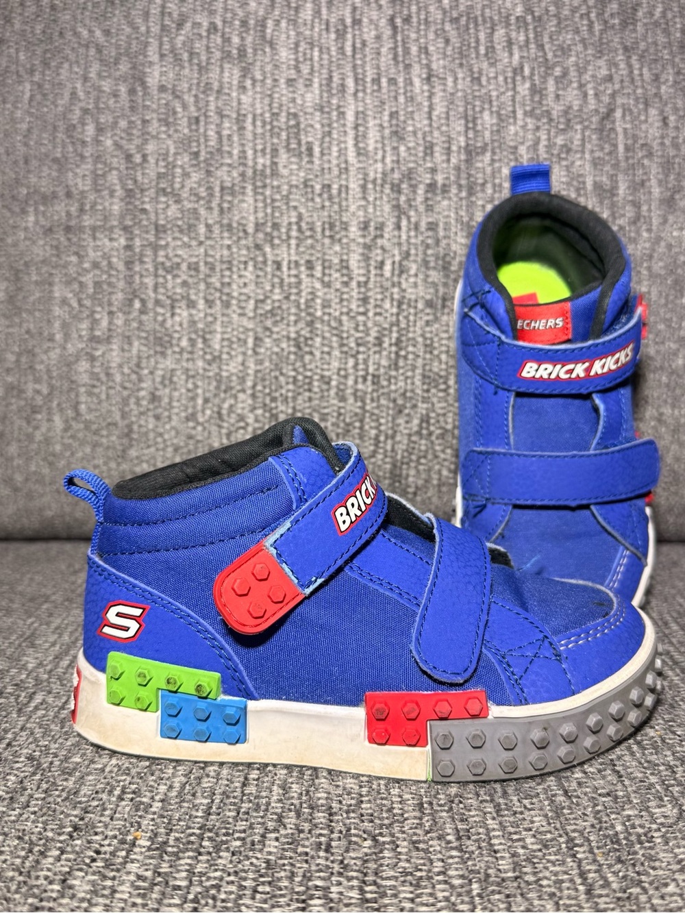 Skechers Kids' Toddler Brick Kicks Kool Hightop sneakers size 10